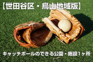 【キャッチボールのできる公園】 世田谷区・烏山地域のキャッチボールのできる公園1ヶ所