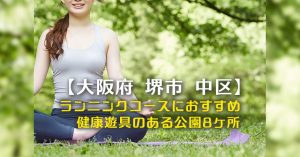【大阪府 堺市 中区の公園まとめ】健康遊具のある公園8ヶ所